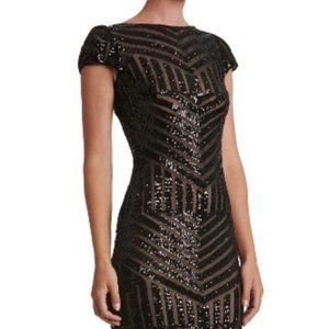 Dress the Population black mini dress